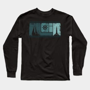 MOIN Sea, Vacation, Sailor, Travel Long Sleeve T-Shirt